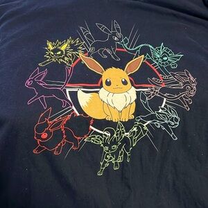 Pokémon Long sleeve shirt size 3XL Graphic on Front and Sleeve
